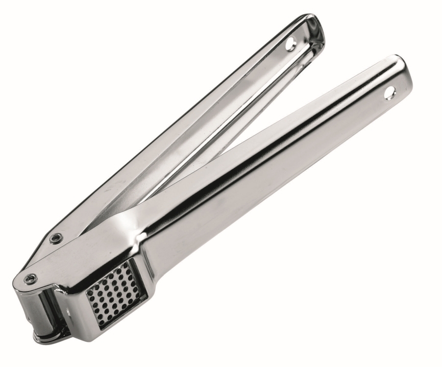GEFU Knoblauchpresse AGLIO in Farbe silber GEFU Knoblauchpresse AGLIO in Farbe silber, Küchenzange, Edelstahl, Küchenwerkzeug, Grillzange, Kochequipment
