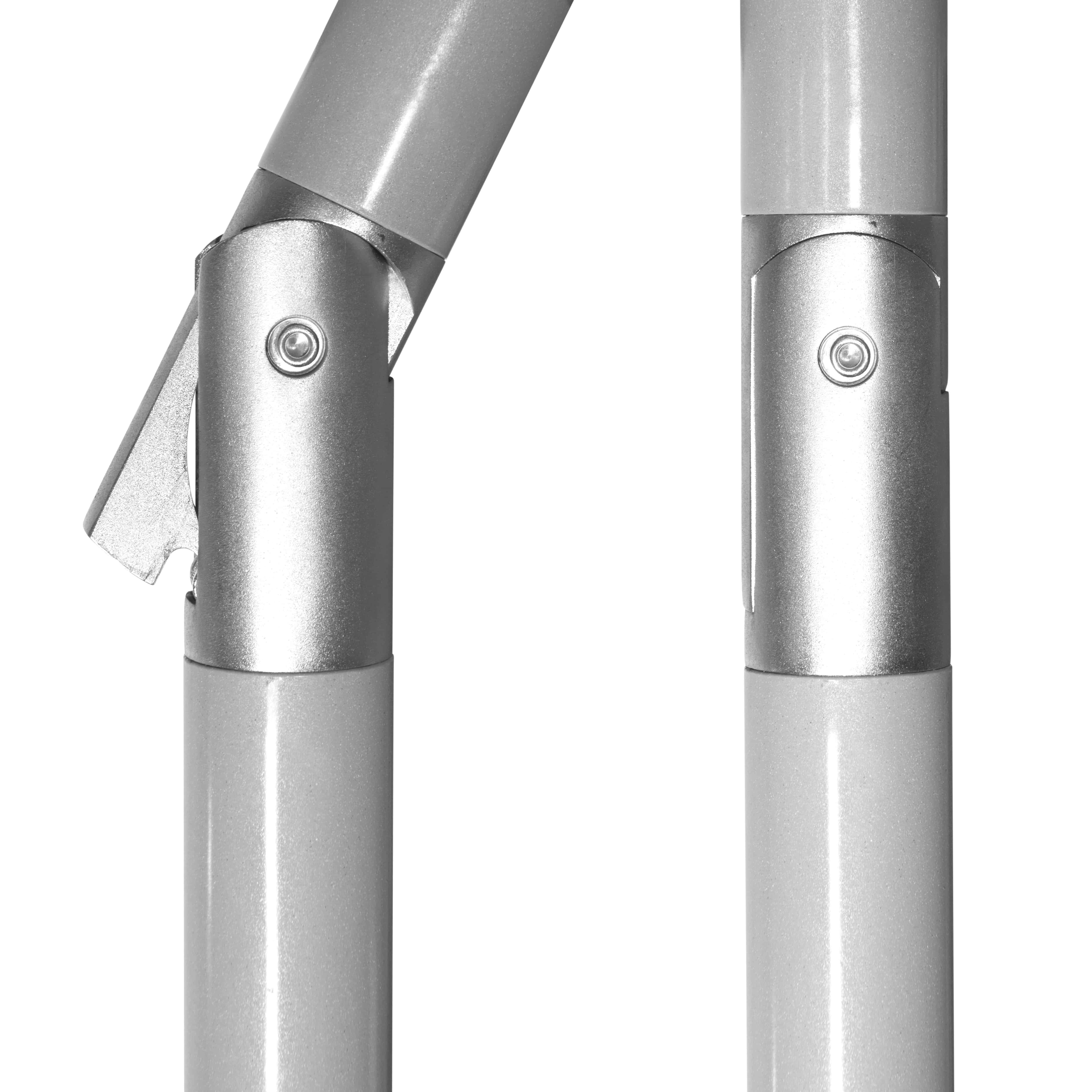 Doppler Kurbelschirm ACTIVE Ø ca. 320cm in Farbe hellgrau