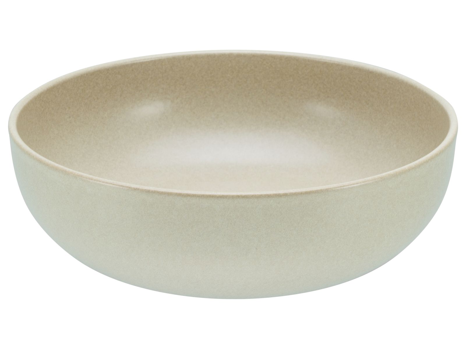 CreaTable Salatschüssel Uno in Farbe Sand matt