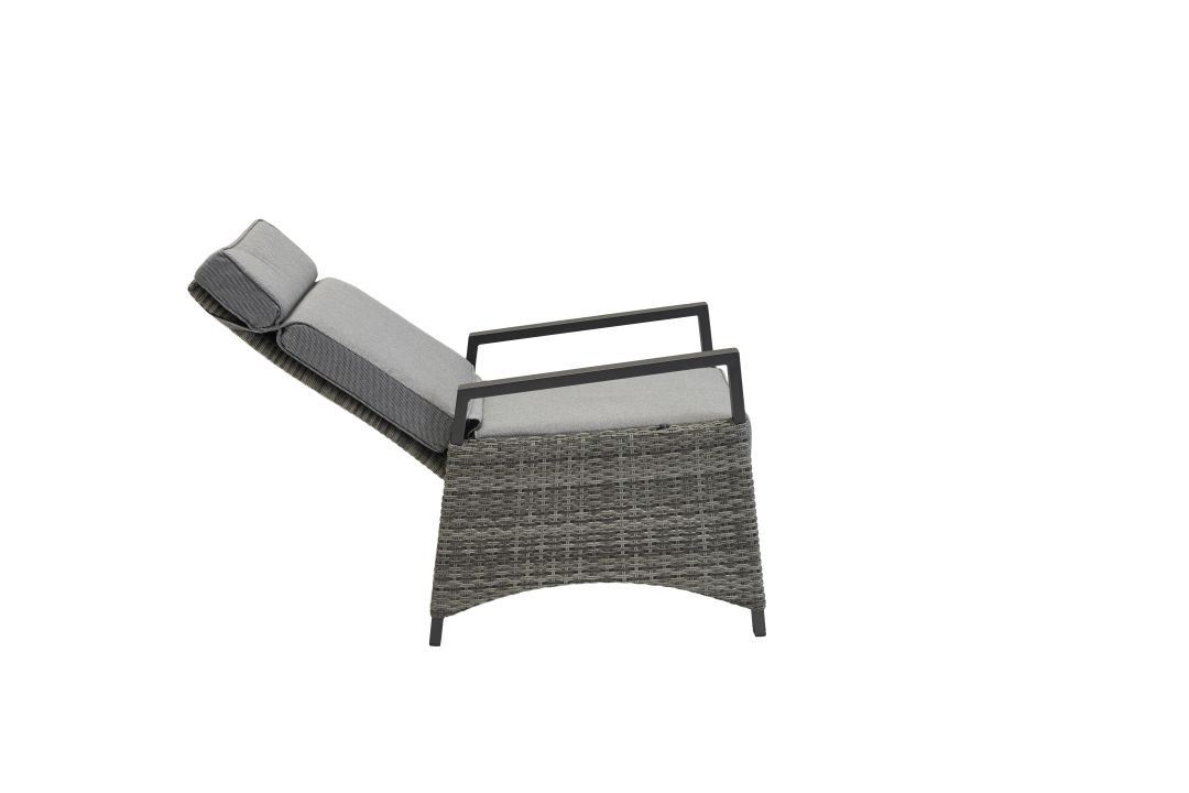 L.C. Wholesaler Living-Sessel KERAMO-VIVERA in Farbe Omega anthrazit, Moebel, Kissen, Dekoration für Zuhause, Stuhl