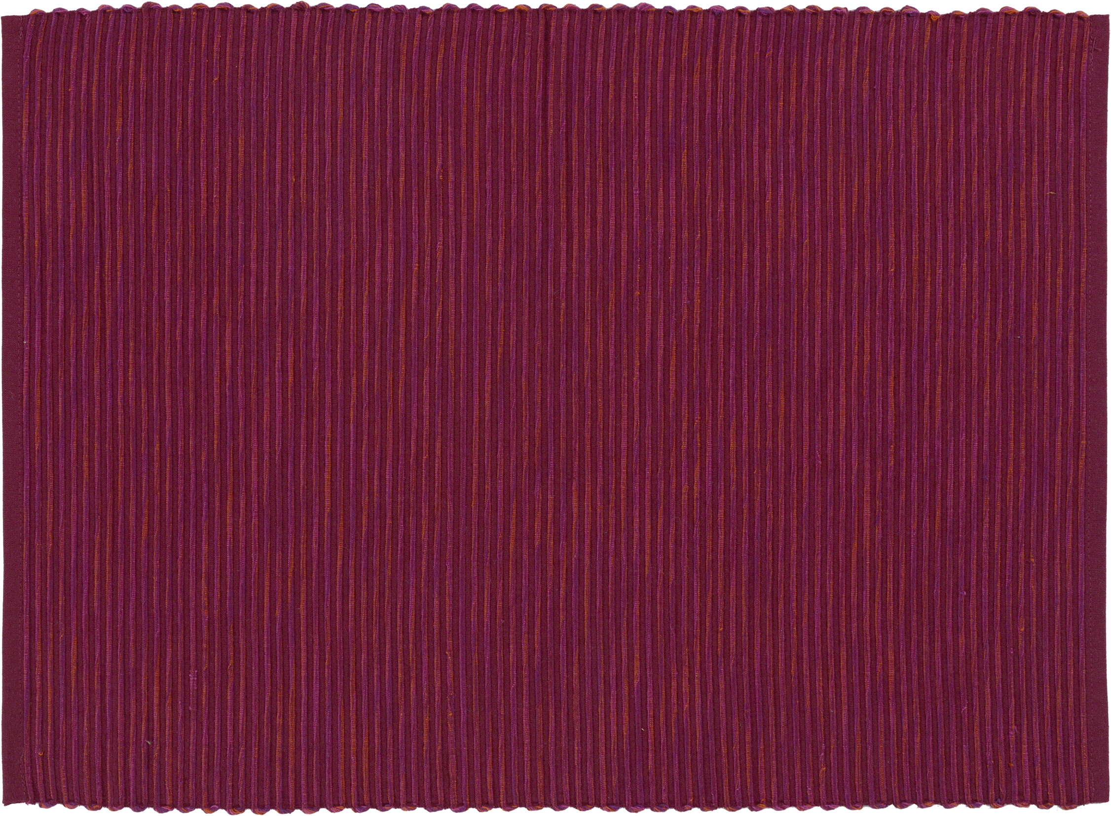 Sander Tischset BREEZE ca. 35x50cm in Farbe berry, Kunststoff?, Textil?, Streifen, Lila, Roter Streifen