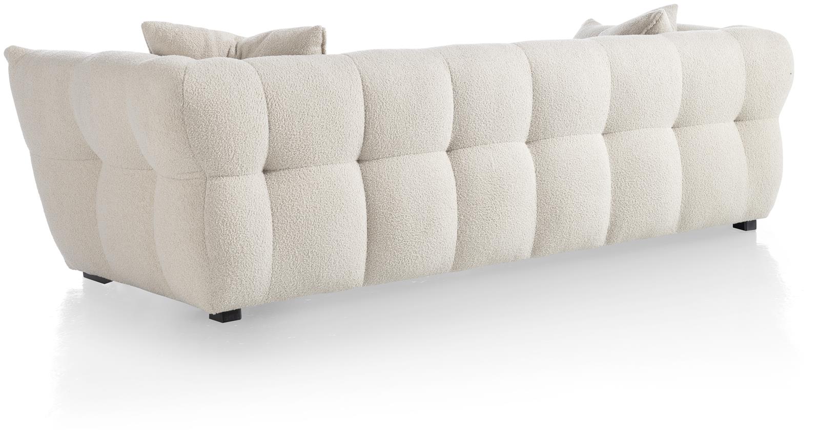 XOOON Sofa 3-sitzig BELLAGIO in Stoff Avicci creme