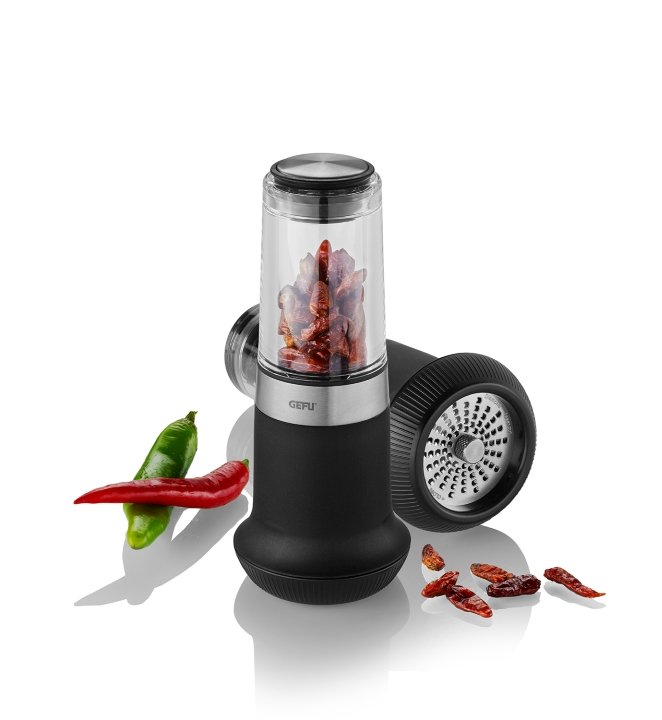 GEFU Chilischneider X-PLOSION schwarz/silber GEFU Chilischneider X-PLOSION schwarz/silber
