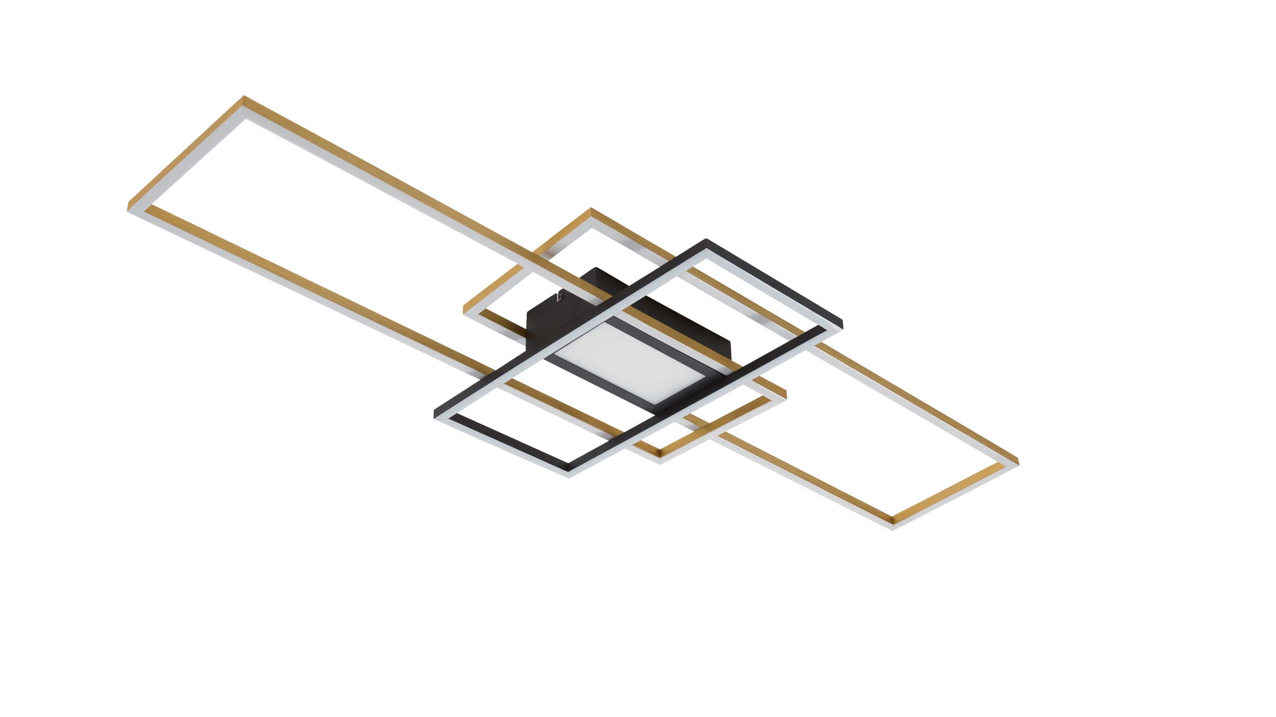 Interliving LED-Deckenleuchte IL-9340 in goldfarbig