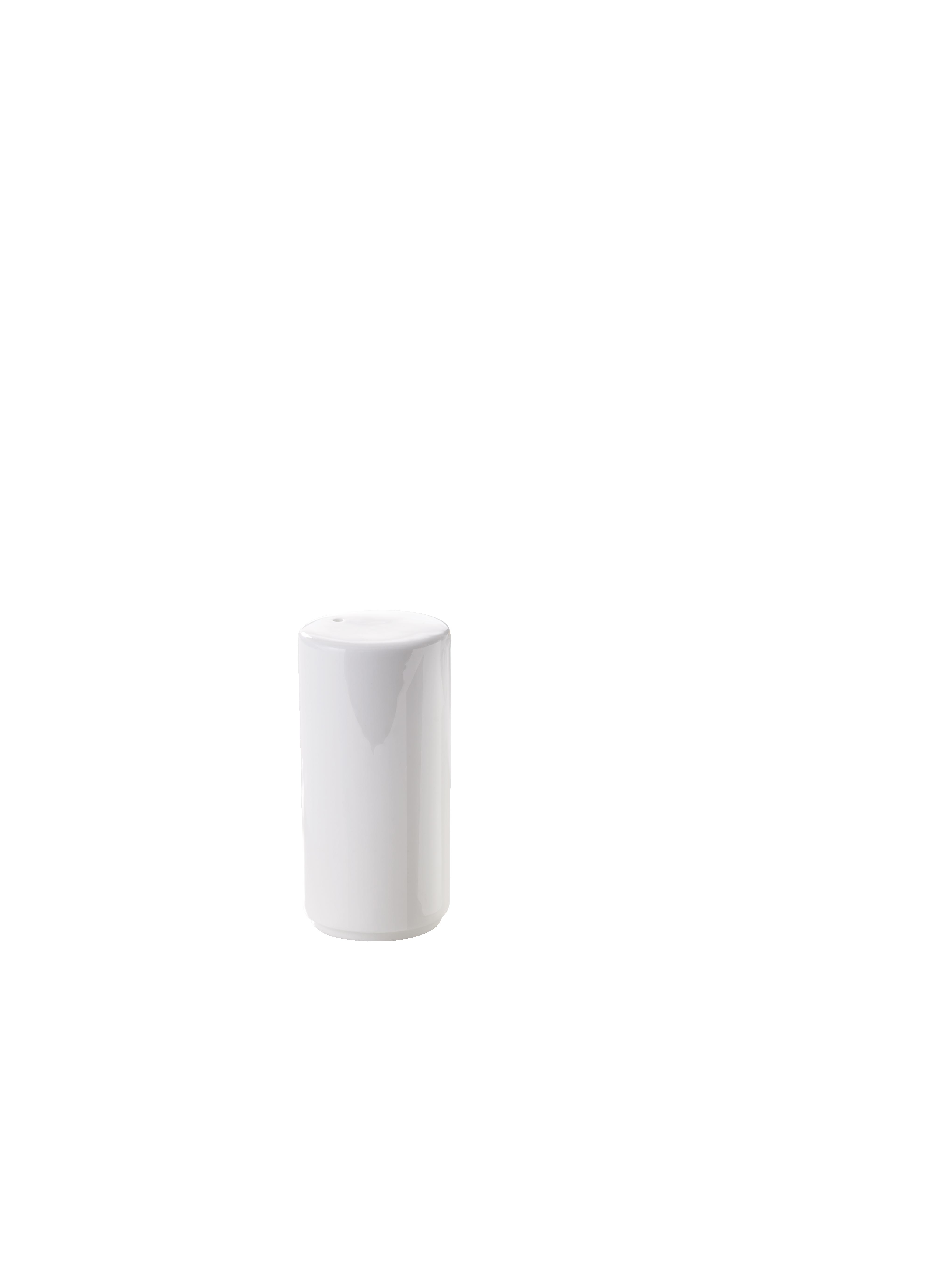 ASA Selection Pfefferstreuer zylindrisch ATABLE in Farbe weiß glänzend, Kunst, Porzellan, Töpferei, Tasse