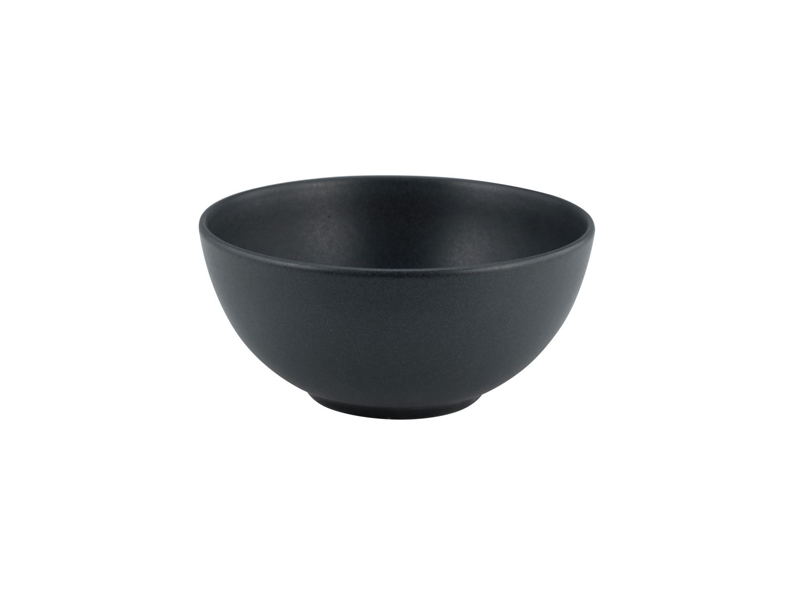 CreaTable Müslischale Soft Touch in Farbe Schwarz matt