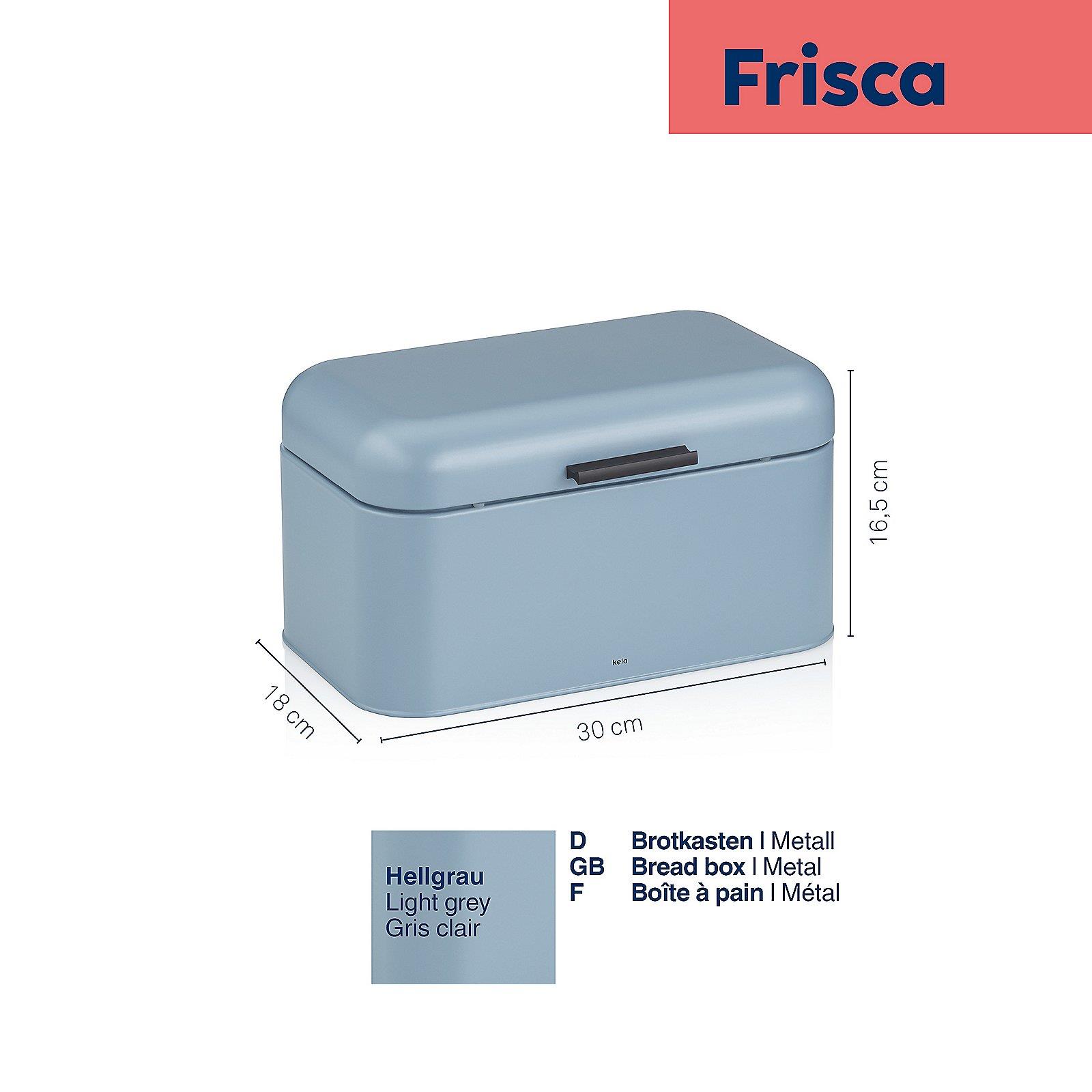 Kela Brotkasten FRISCA in Farbe Rauchblau
