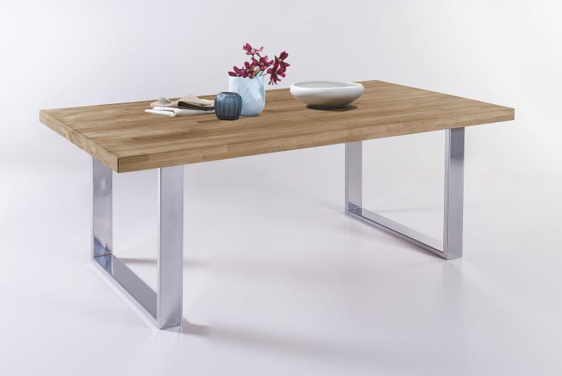 Esstisch TIM ca. 160x100cm in Kernbuche geölt 