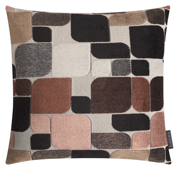 Magma Heimtex Kissenhülle OKIRO ca. 45x45cm in Farbe schwarz