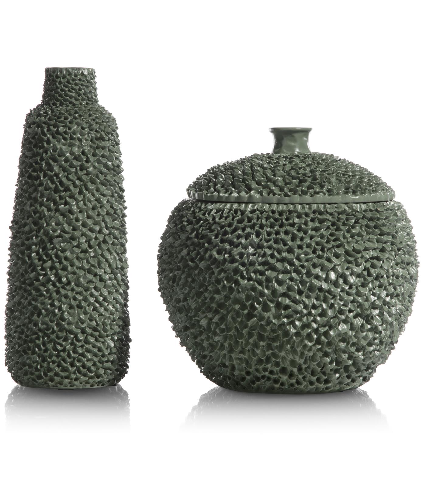 Coco Maison Vase Kofi H21cm 48314-GRN