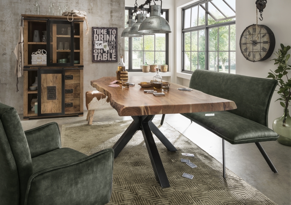 Esstisch Forrest ca. 200x76x100cm in Akazie massiv