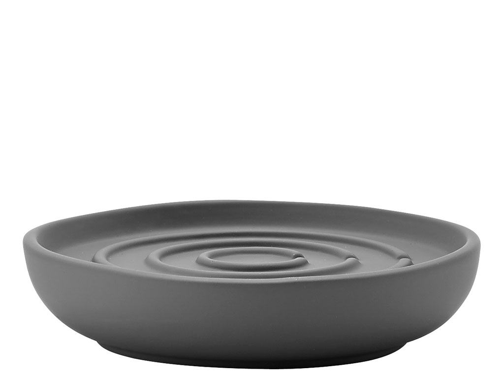 Zone Denmark Seifenschale 11 cm in Farbe grey