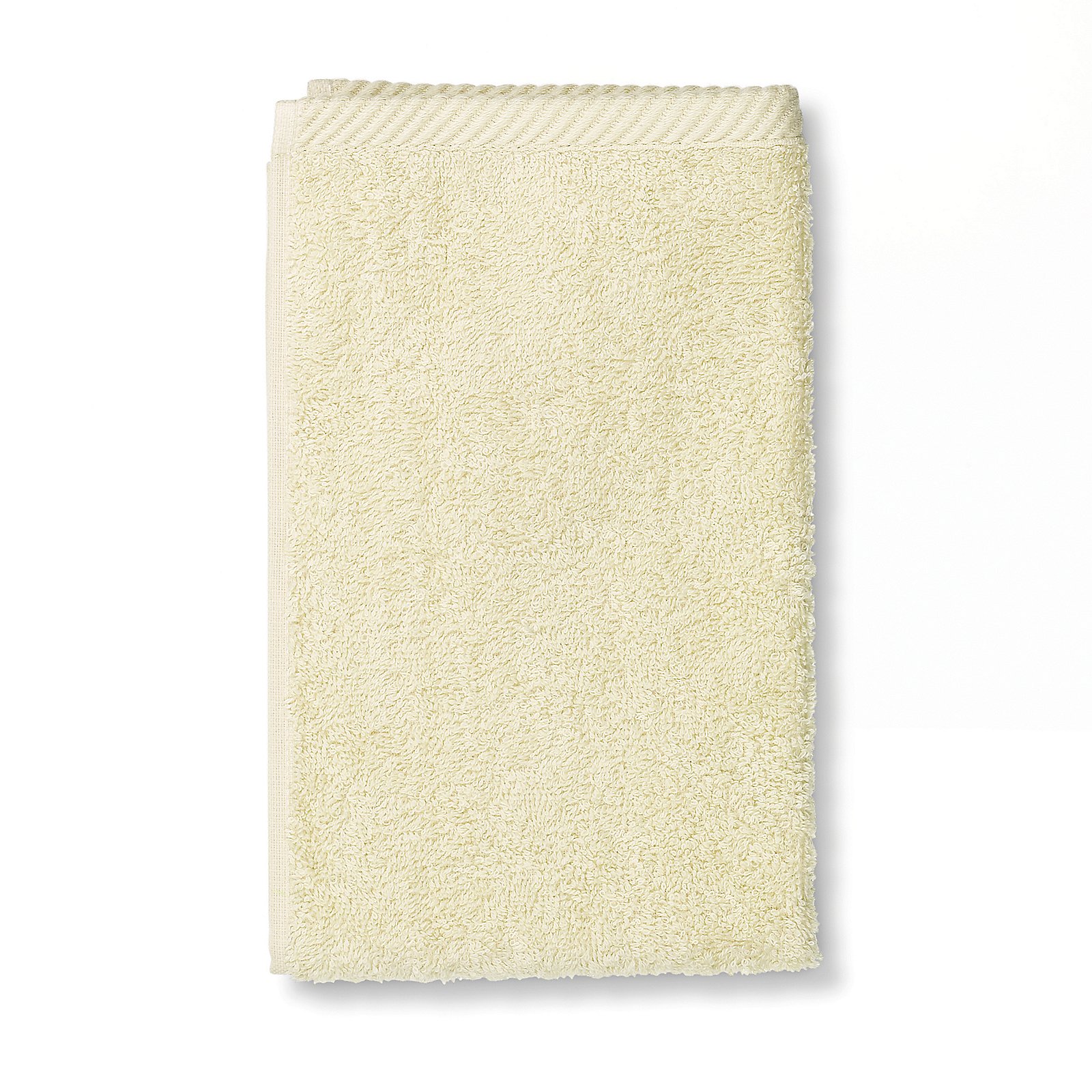 Kela Gästetuch LADESSA in Farbe Offwhite, towel, Badehandtuch, Baumwolle, beige, einfarbig