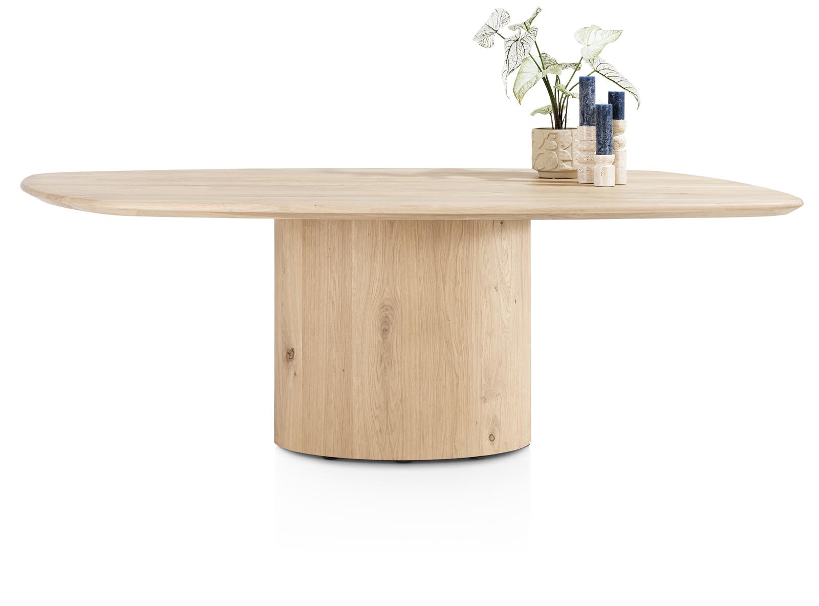 XOOON Esstisch PALMA ca. B120 H77 T210 cm in Eiche massiv