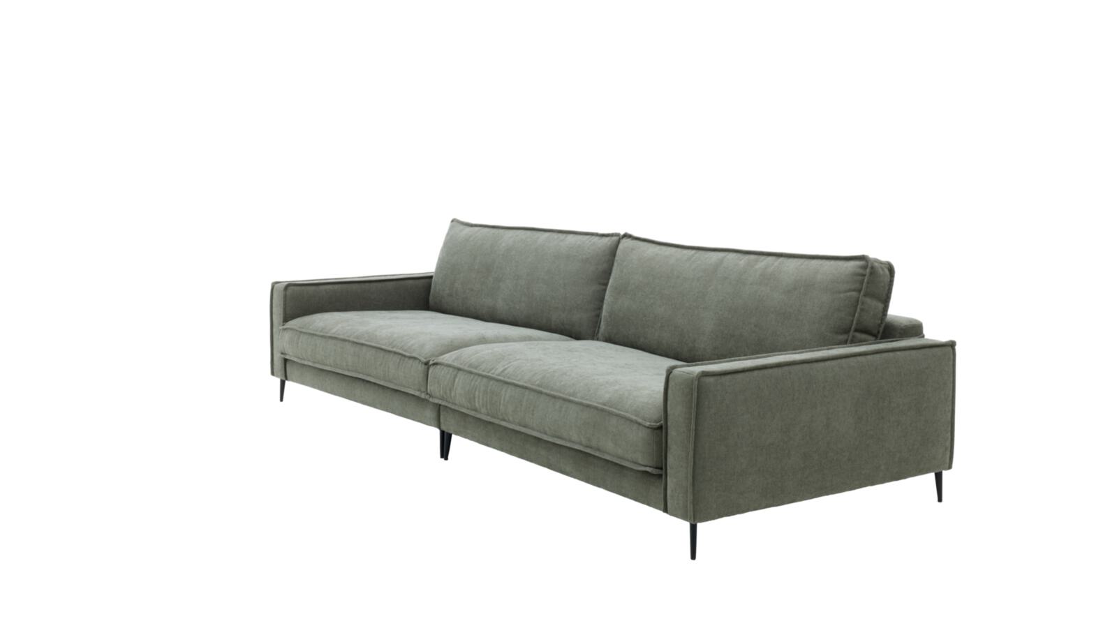 Roomio 3-Sitzer NO. 4102 in Stoff Yelda green