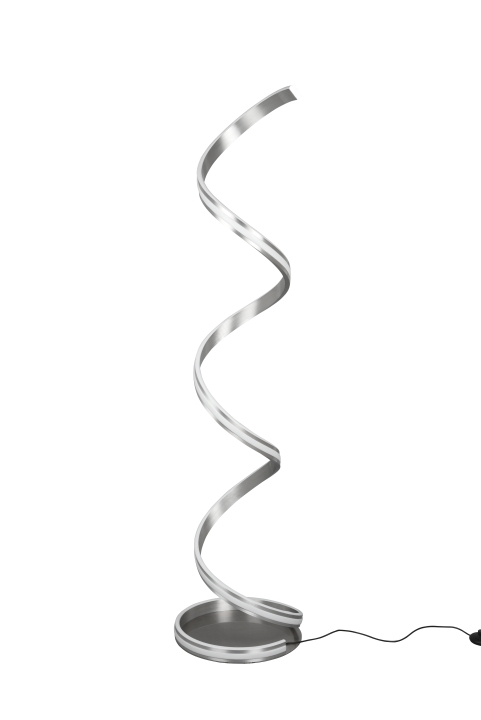 Trio LED-Stehleuchte NURIA in Nickel matt