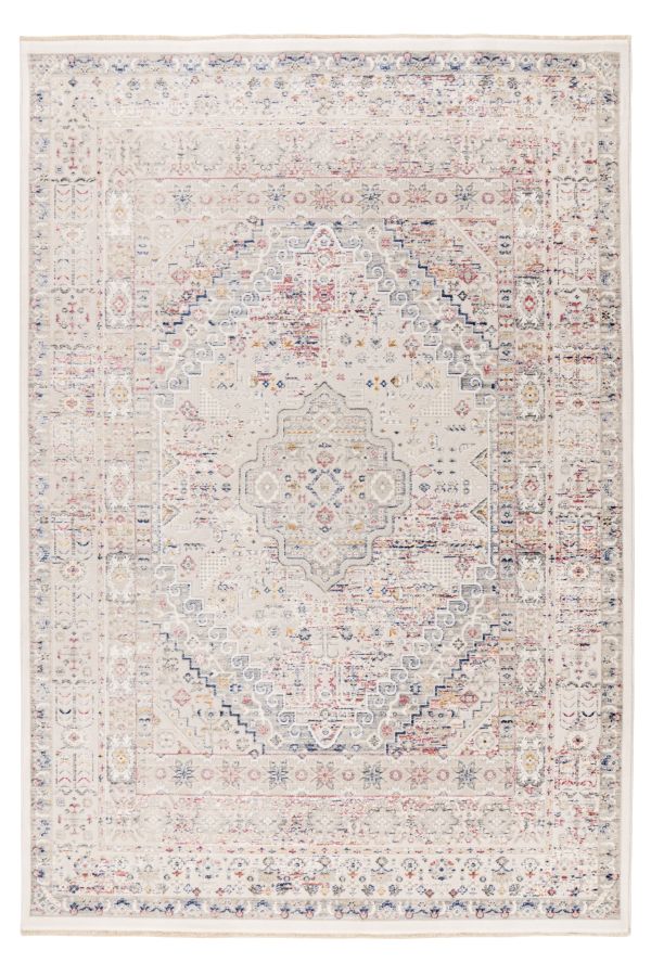 Webteppich VISTA ca. 160x230cm in Farbe multi Webteppich VISTA ca. 160x230cm in Farbe multi, Teppich, Flächenteppich, orientalischer Stil, gemustert, neutrale Farben