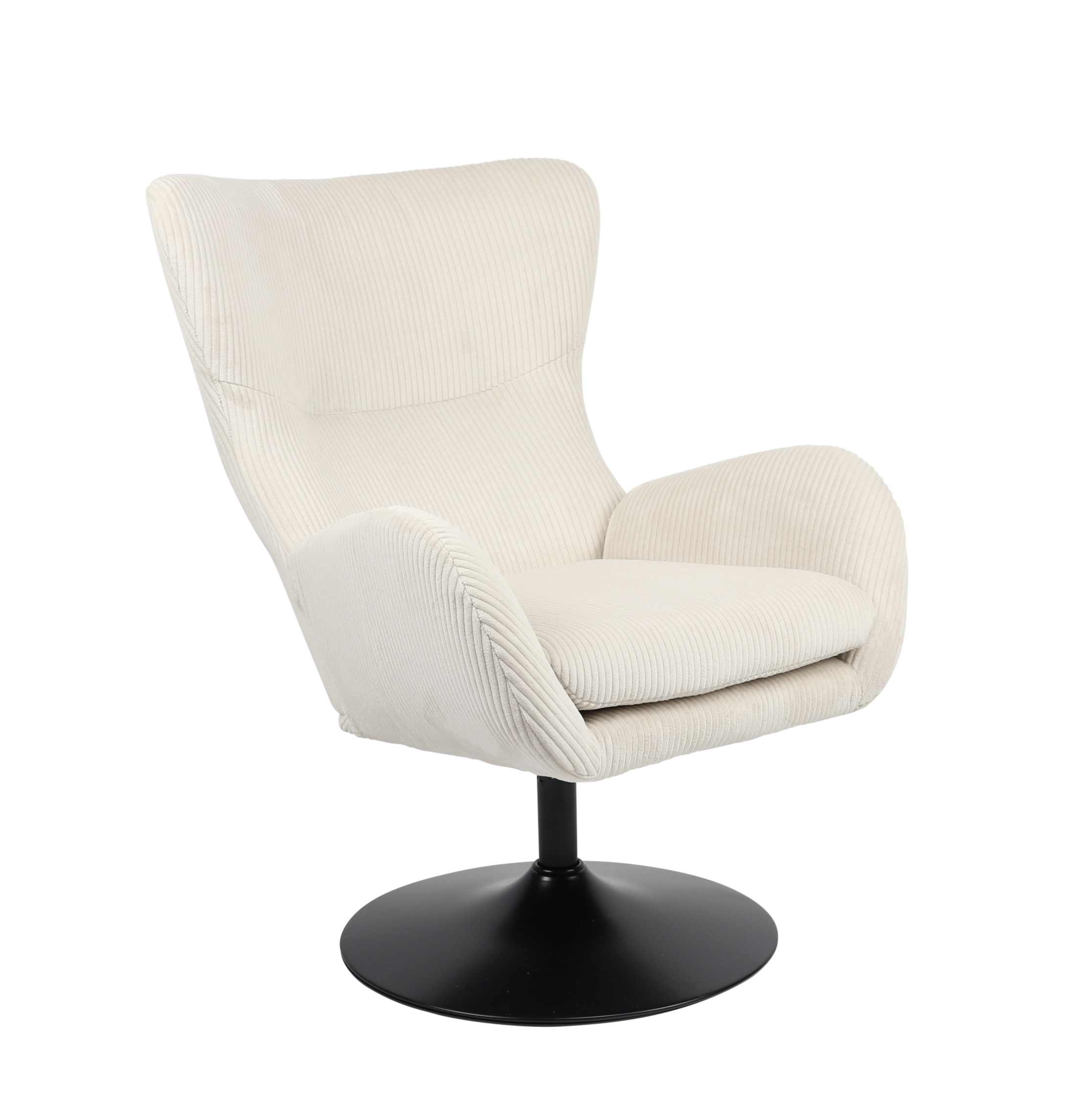 Hela Sessel SAMOS LS ca.B72 H96 T81 cm in Microfaser Breitcord beige 31