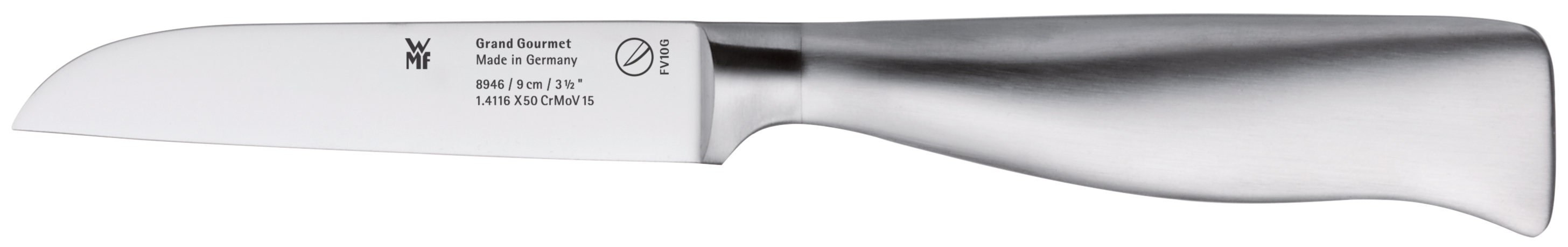 WMF Grand Gourmet Gemüsemesser, 9 cm in Edelstahl
