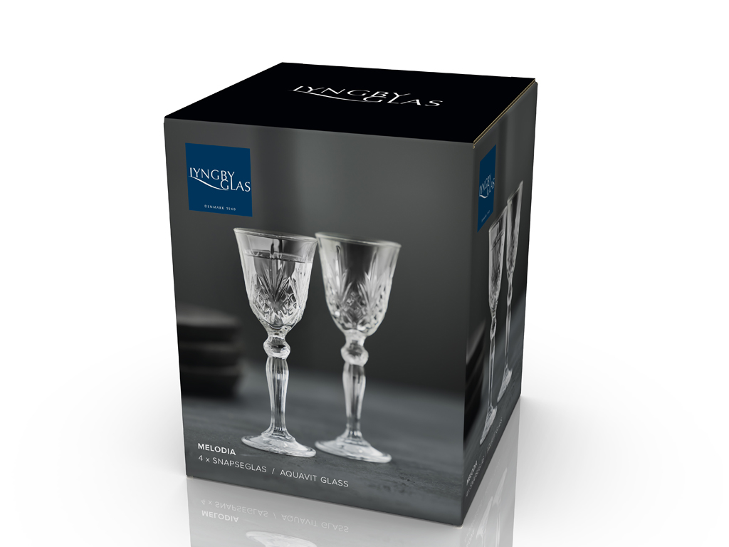 F&H Schnappsglas MELODIA 0,005 Liter in Farbe Transparent