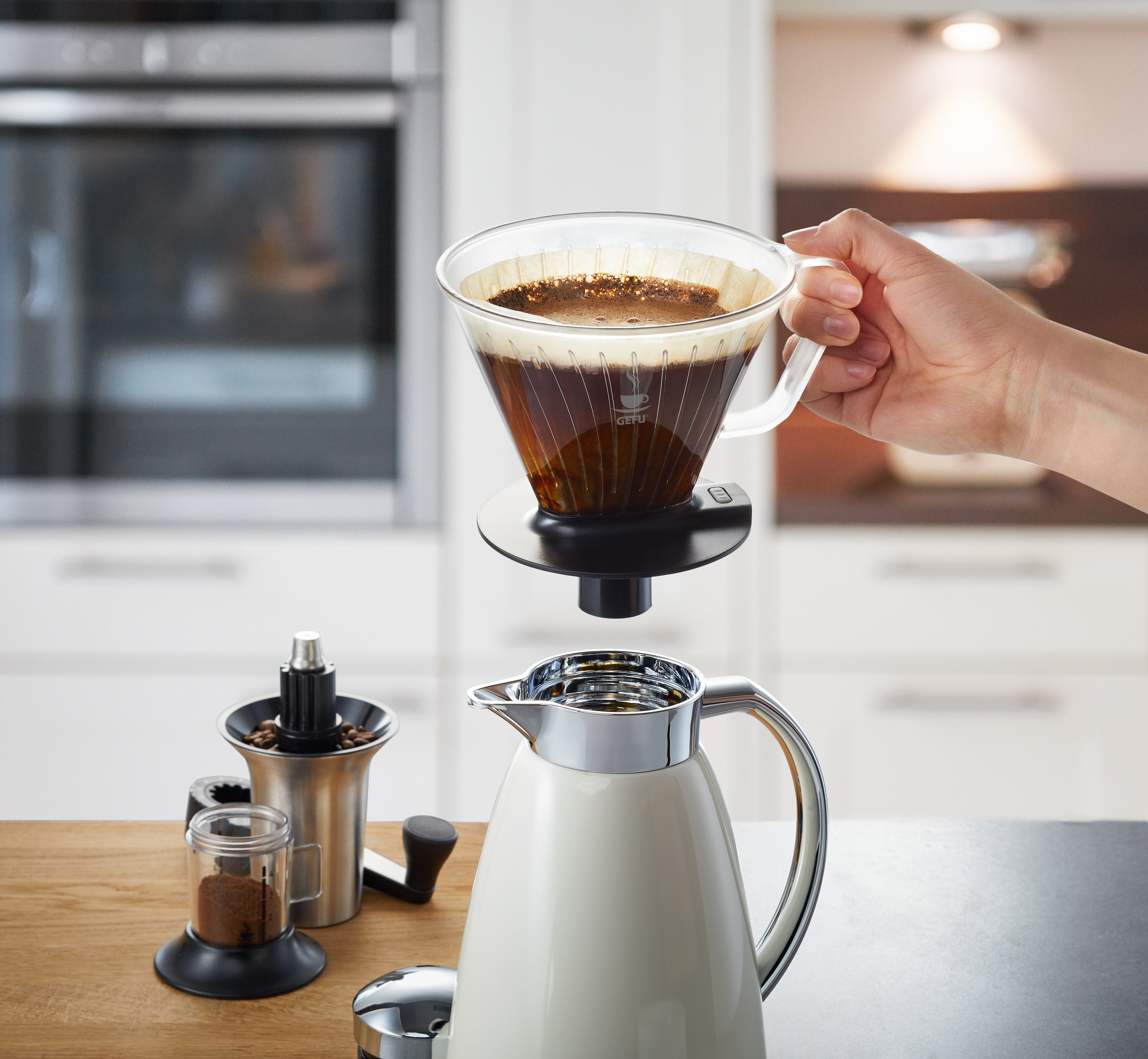 GEFU Kaffeefilter Fabiano schwarz