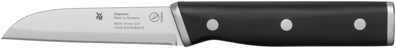 WMF Sequence Gemüsemesser, 9 cm in Edelstahl/schwarz