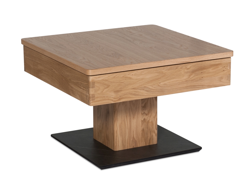 Vierhaus Couchtisch 1848-WEI-M in Platte Wildeiche furniert, Kaffeetisch, Mobiliar, Tabelle, Esstisch, Holz