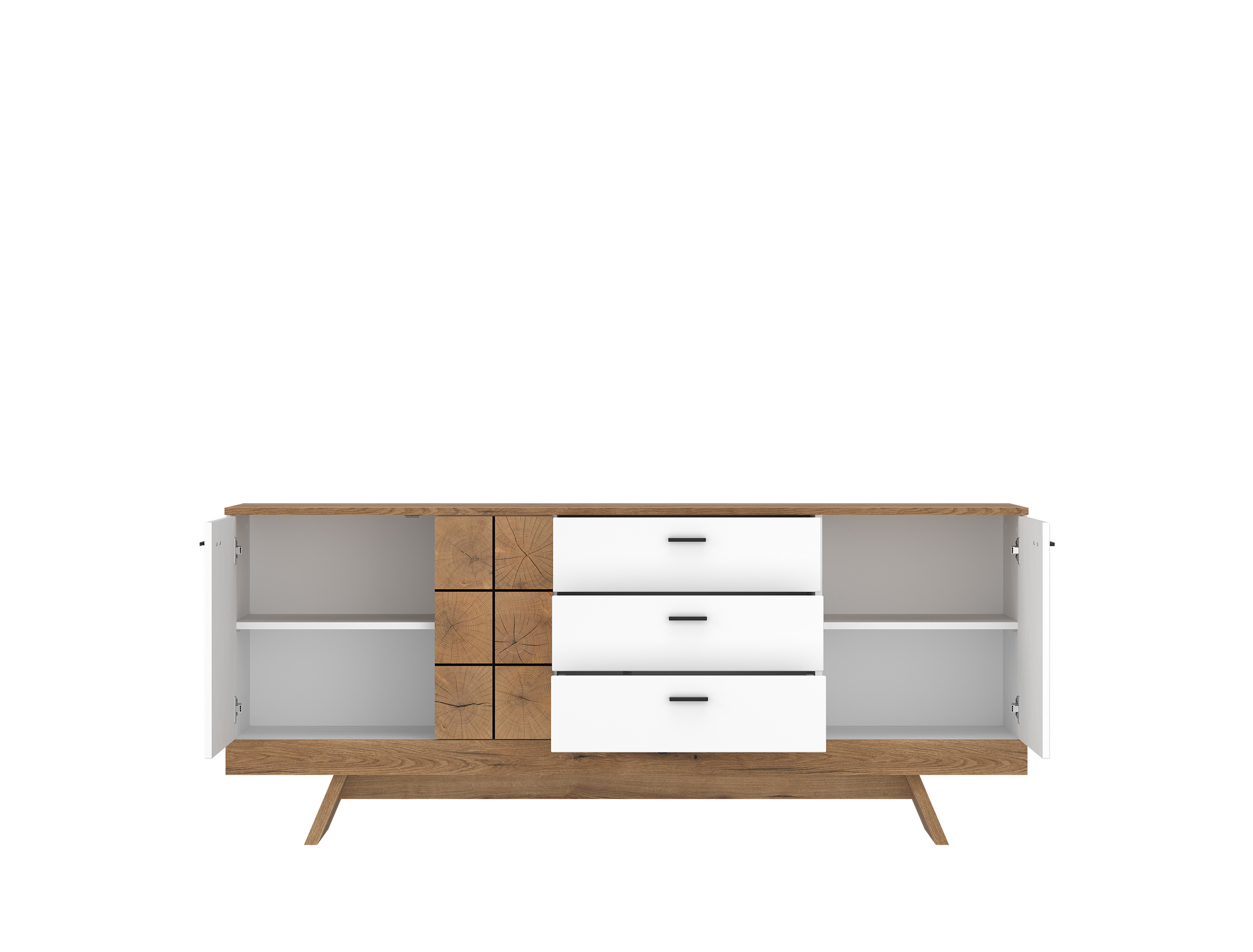 Wojcik Meble Sideboard ORETA in Coast Evoke Eiche