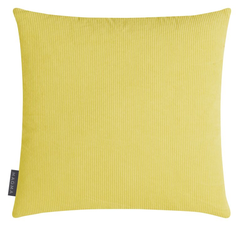Magma Heimtex Kissenhülle LOTTIE ca. 45x45cm in Farbe gelb, Kissen, Dekoration für Zuhause