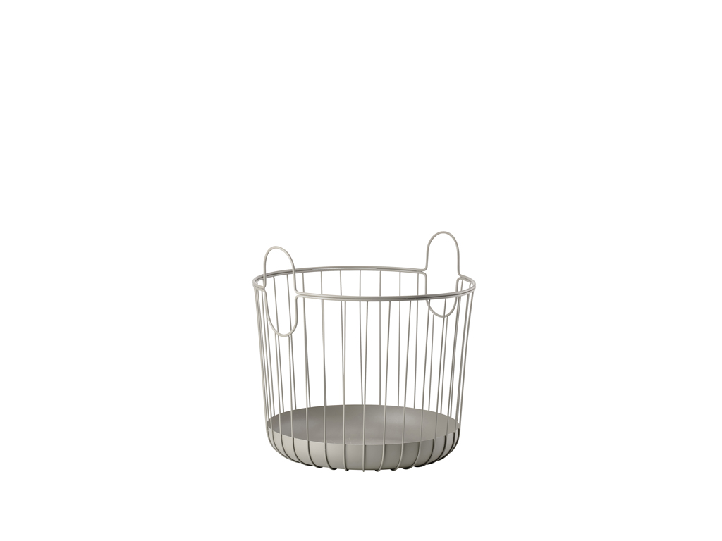 Zone Denmark Korb 40,6 cm in Farbe taupe