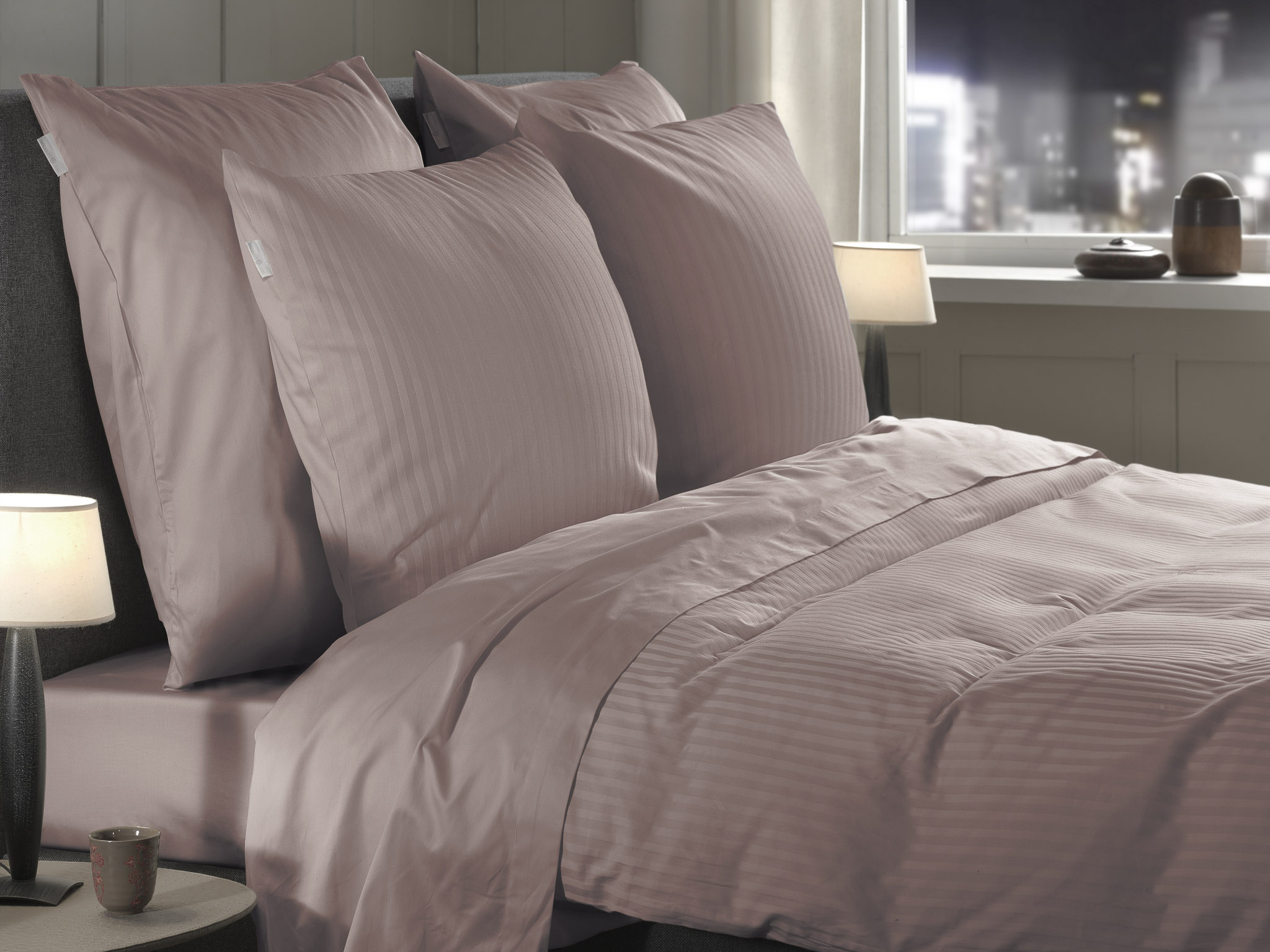 Heckettlane Bettwäsche ca. 135x200cm in Farbe Rose-Tan