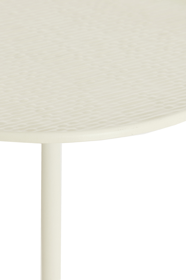 Light & Living Beistelltisch-Set LIA in Farbe creme, Lampe, Mobiliar, Tabelle, Lampenschirm, Kaffeetisch