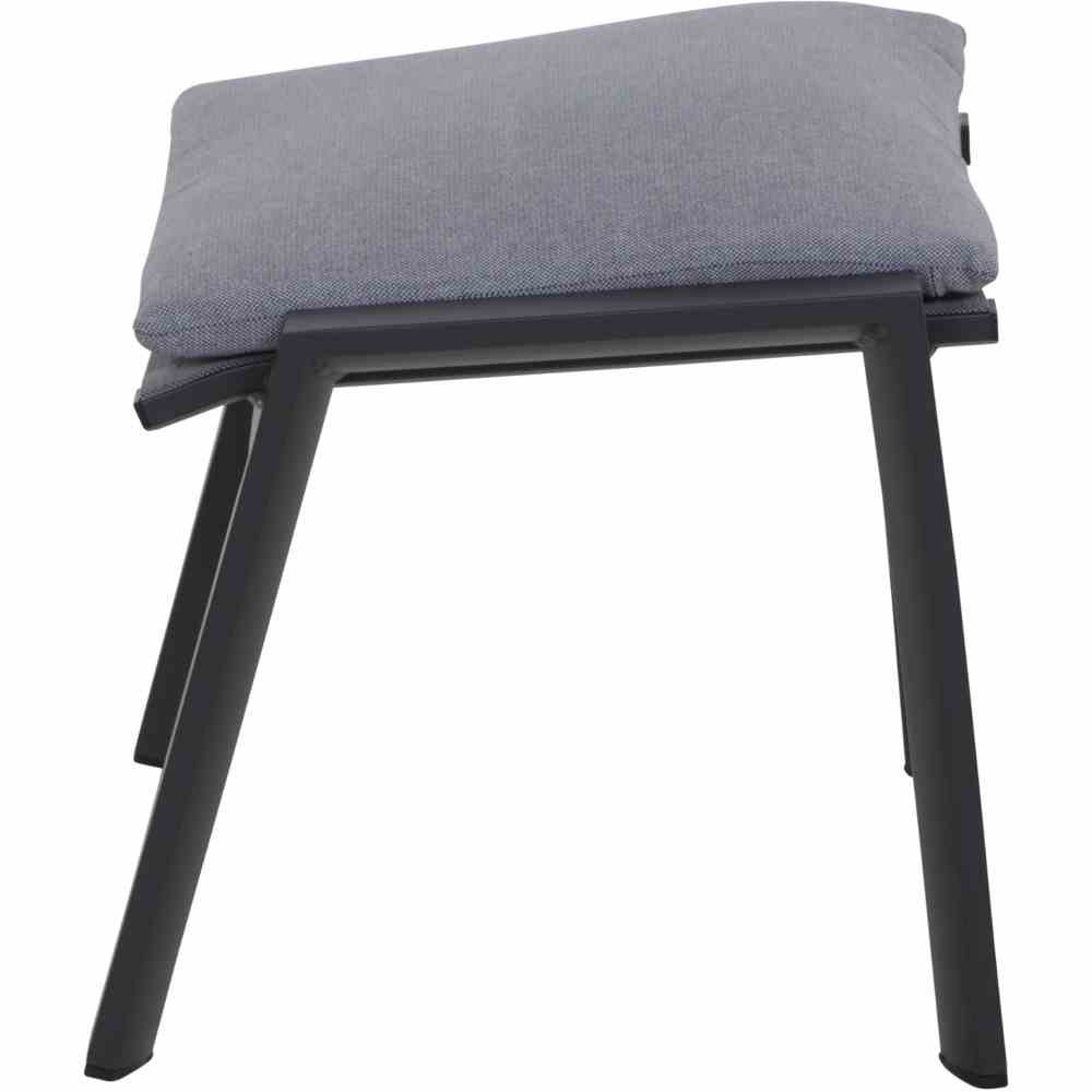 Gautzsch Hocker VALENCIA in Stoff Salt&Pepper