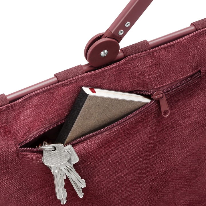 Reisenthel CARRYBAG in Farbe twist maroon Reisenthel CARRYBAG in Farbe twist maroon, Zubehor, Tasche, Handtasche, Geldbörse