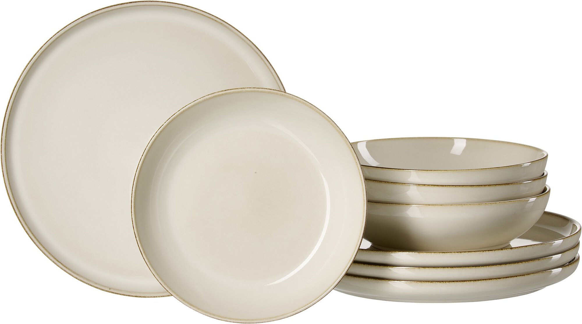 Ritzenhoff & Breker Speiseset OLIVIA 8-tlg. aus Steingut beige Ritzenhoff & Breker Speiseset OLIVIA 8-tlg. aus Steingut beige