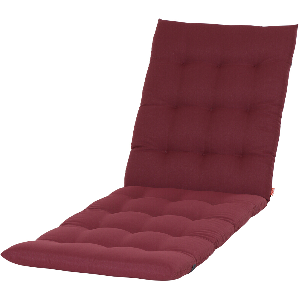Gautzsch Liegenauflage ATRIA ca. 200x58x6 cm in Stoff rot