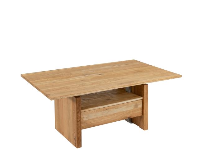 Couchtisch THORSTEN-WEIG-L in Wildeiche massiv