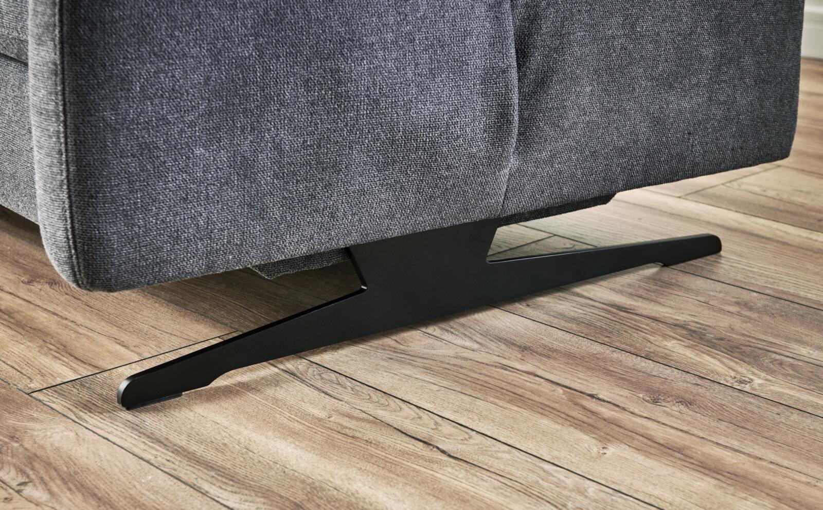 Rundsofa 3-sitzig ORTHOSEDIS 4.0 in Stoff Sofia clean anthrazit, Moebel, Tabelle