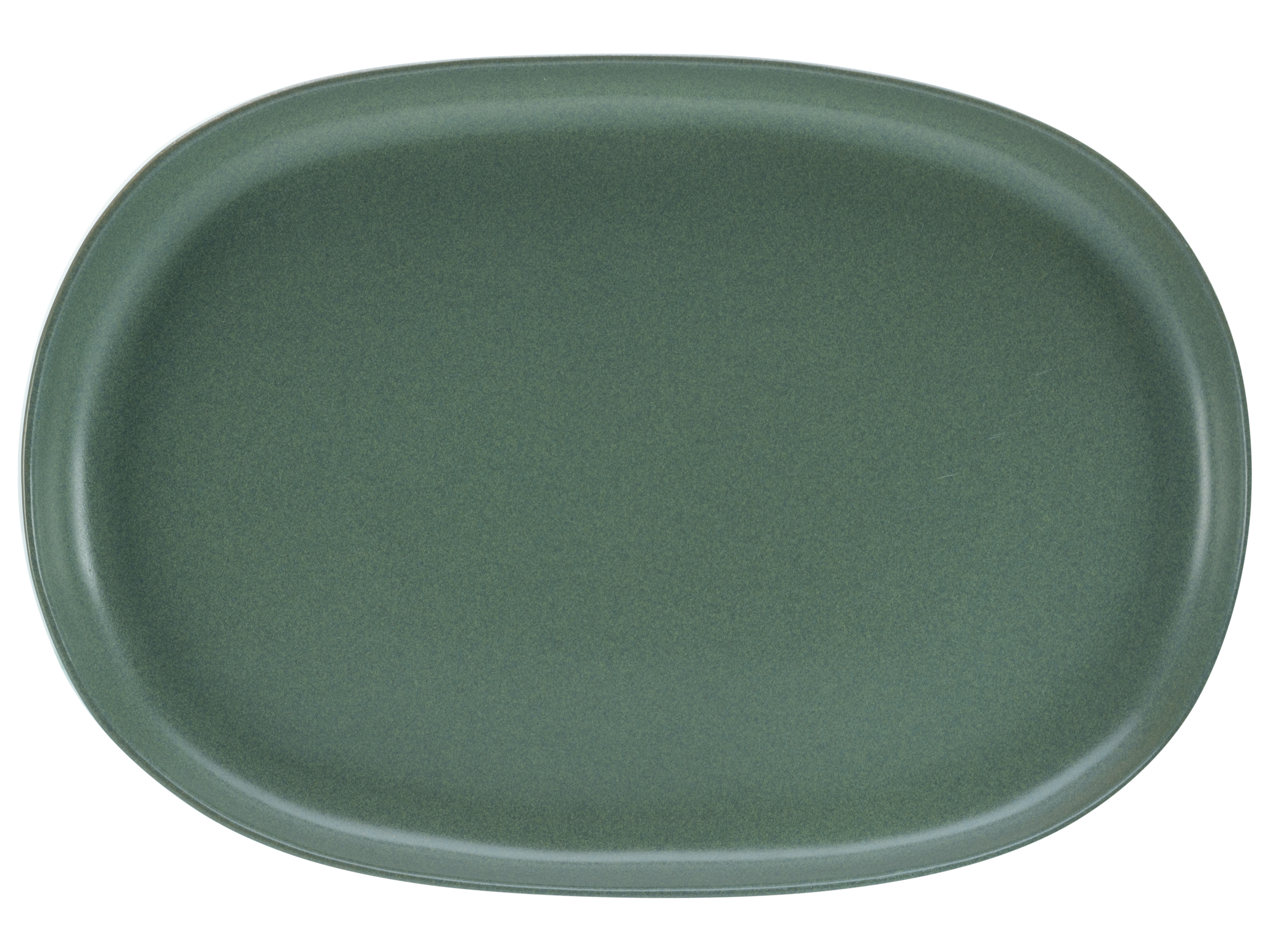 CreaTable Servierplatte Uno in Farbe Grün matt