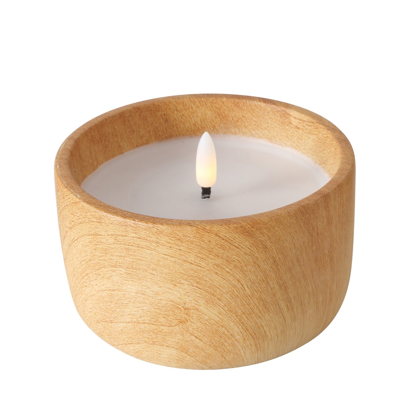 Boltze LED-Kerze Yuna in Farbe Materialmix Farbmix