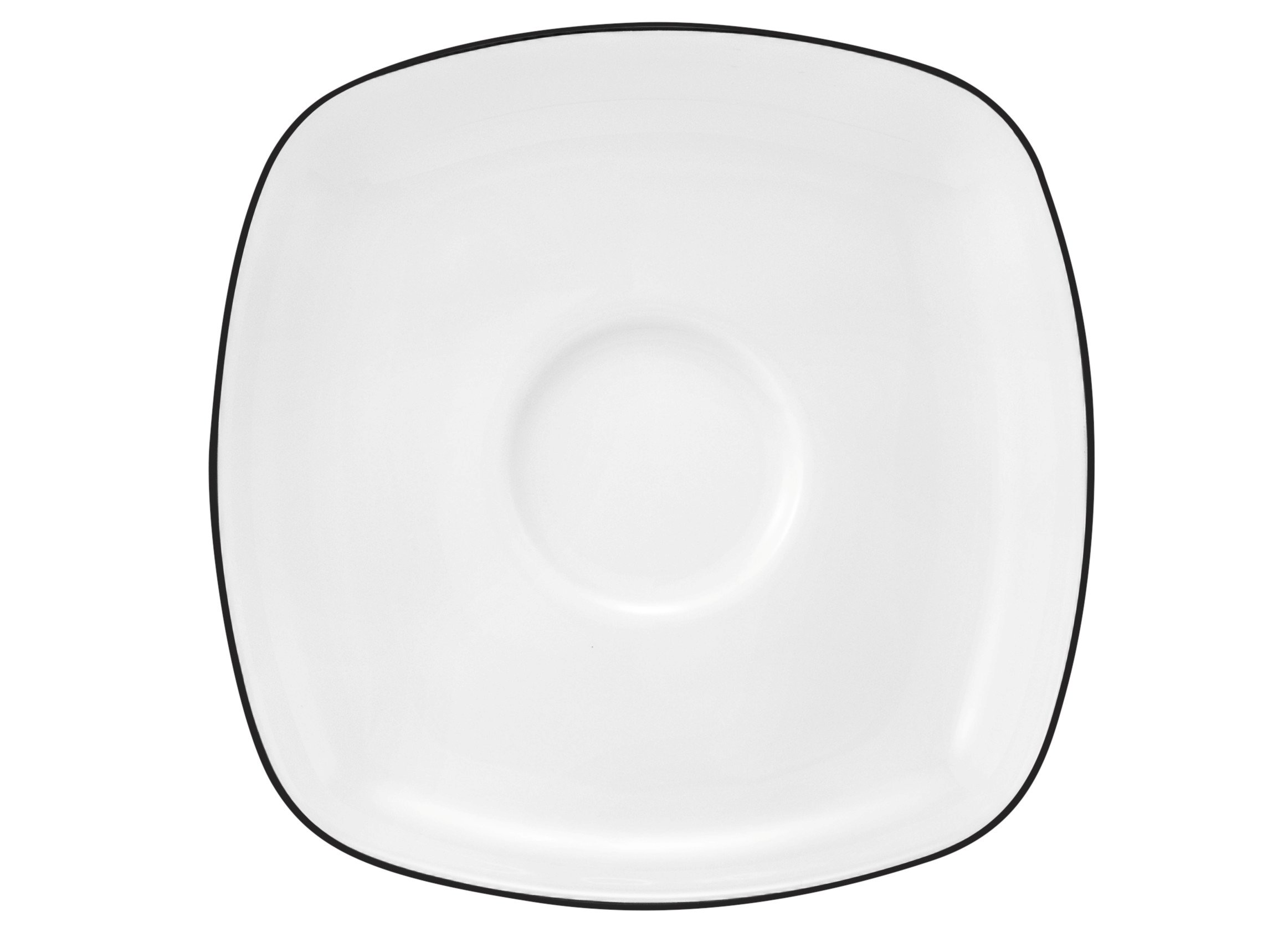 Seltmann Weiden Teeuntere eckig 13 cm Lido 10826 Black Line Seltmann Weiden Teeuntere eckig 13 cm Lido 10826 Black Line