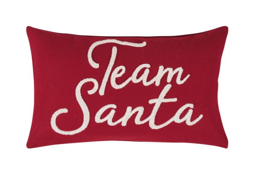 Pad Home Design Kissenhülle Santa 30x50 cm 30x50 cm in rot, Kissen, Dekoration für Zuhause, Kopfkissen