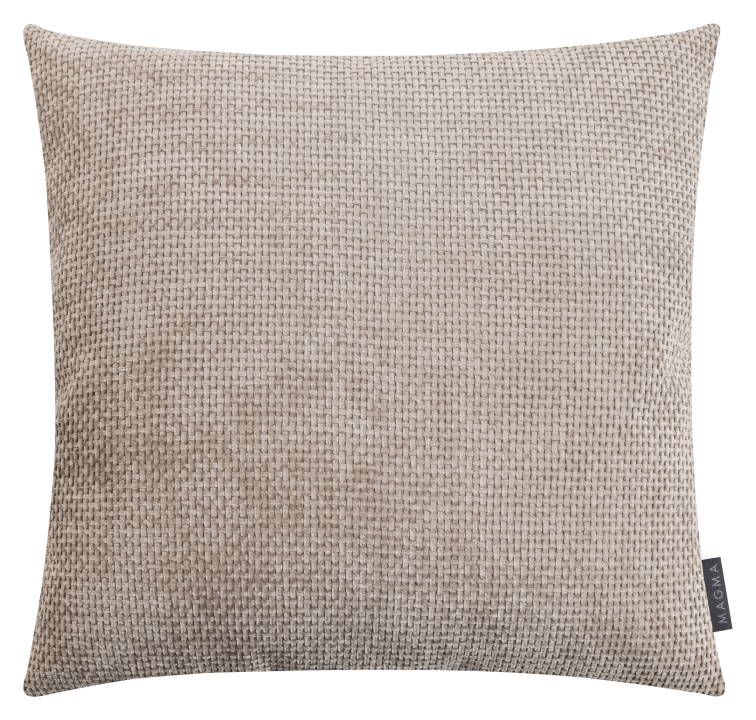 Magma Heimtex Kissenhülle ARLO ca. 50x50cm in Farbe taupe Magma Heimtex Kissenhülle ARLO ca. 50x50cm in Farbe taupe, Kissen, Dekoration für Zuhause, Kopfkissen, Leinen