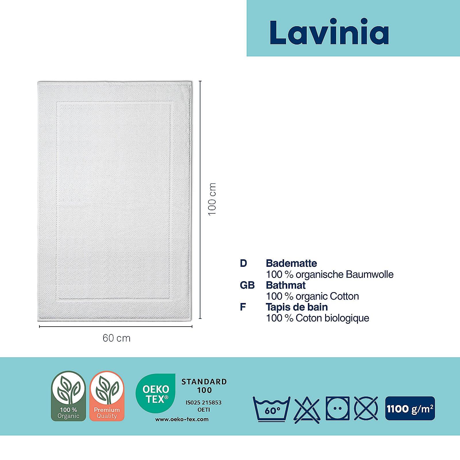 Kela BADVORLEGER LAVINIA in Farbe Weiß