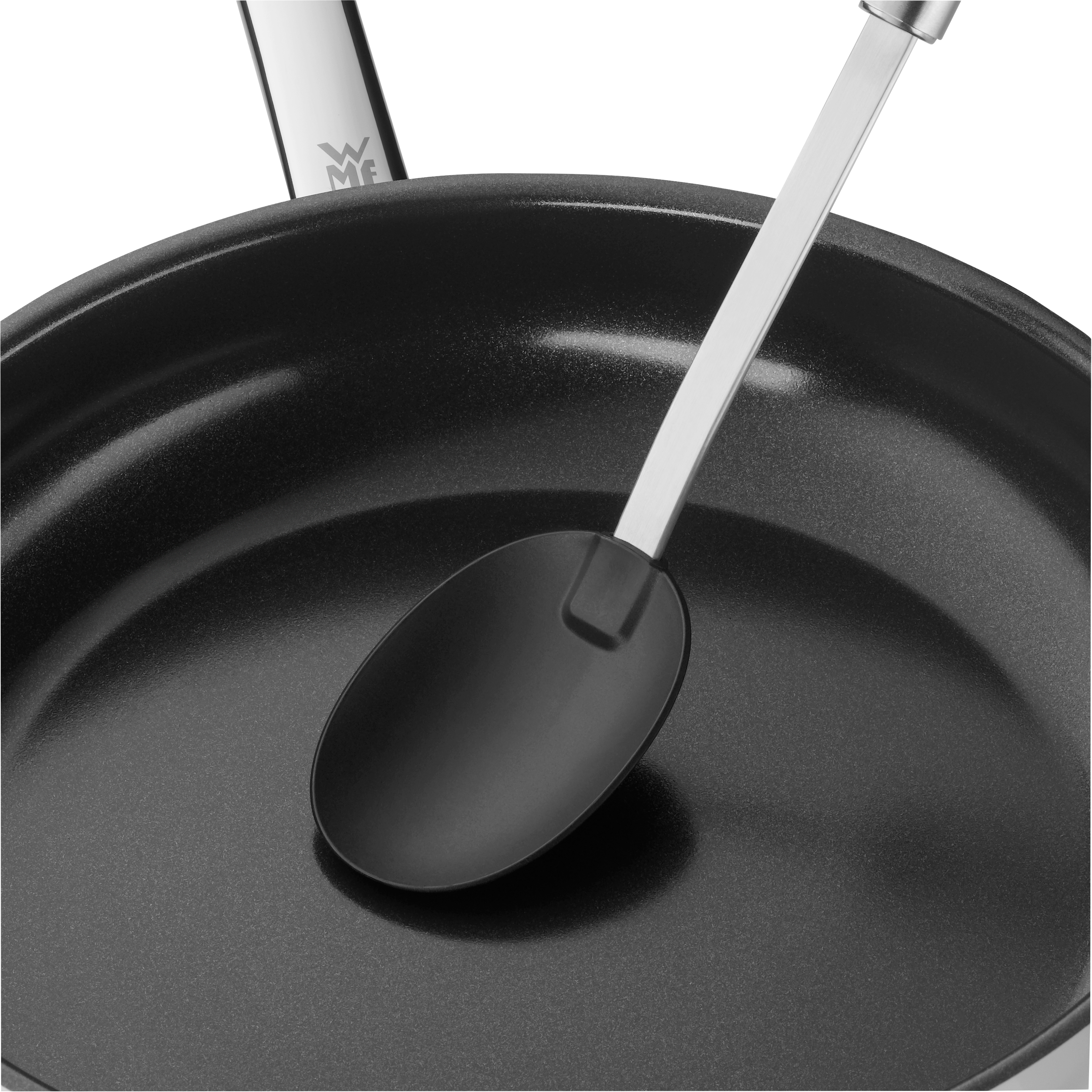WMF Profi Plus Servierlöffel, 32 cm in Edelstahl/schwarz