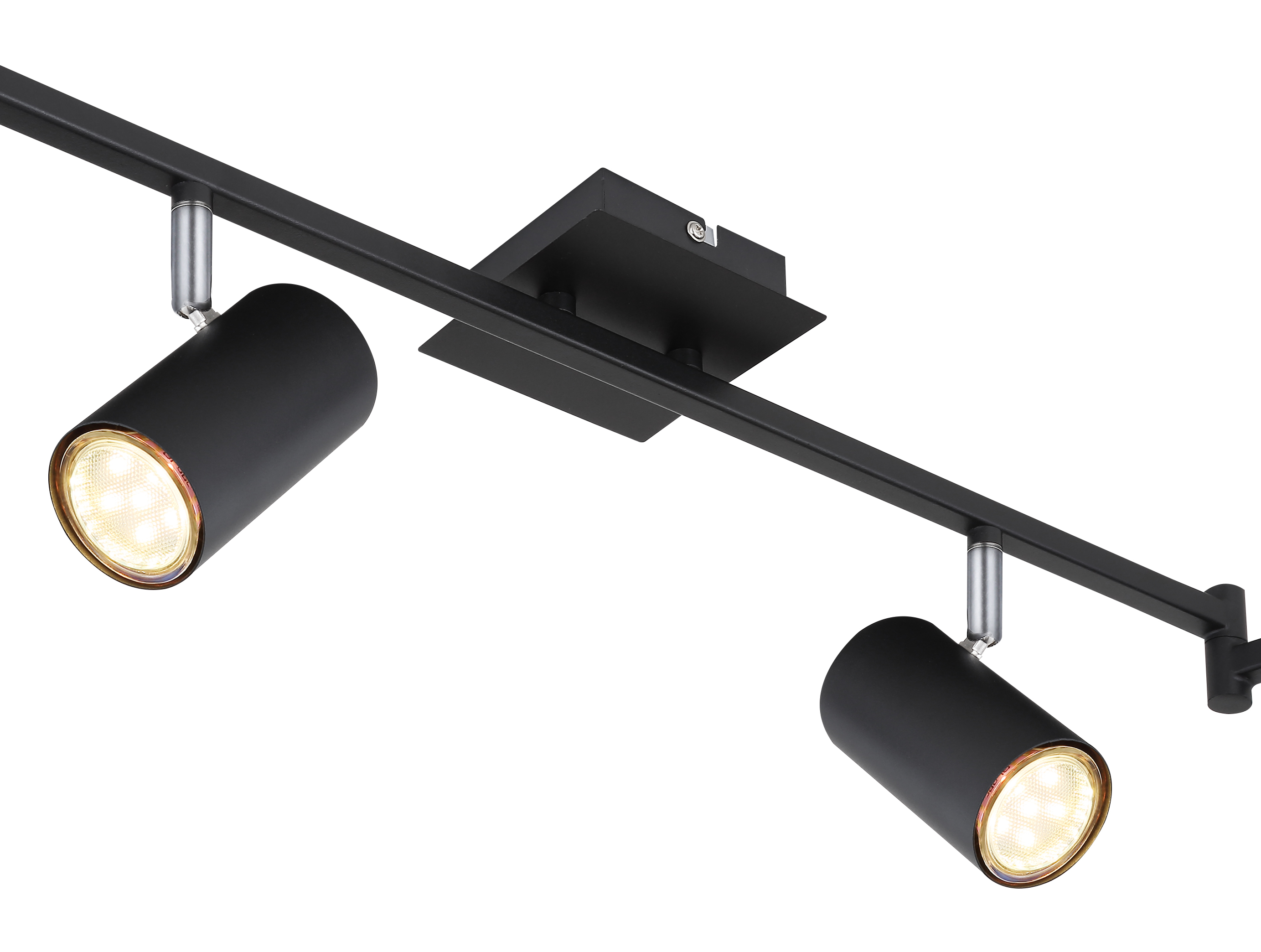 Strahler in Fb. Schwarz Matt, Deckenleuchte, Straßenstrahler, Lampe, Beleuchtung, LED