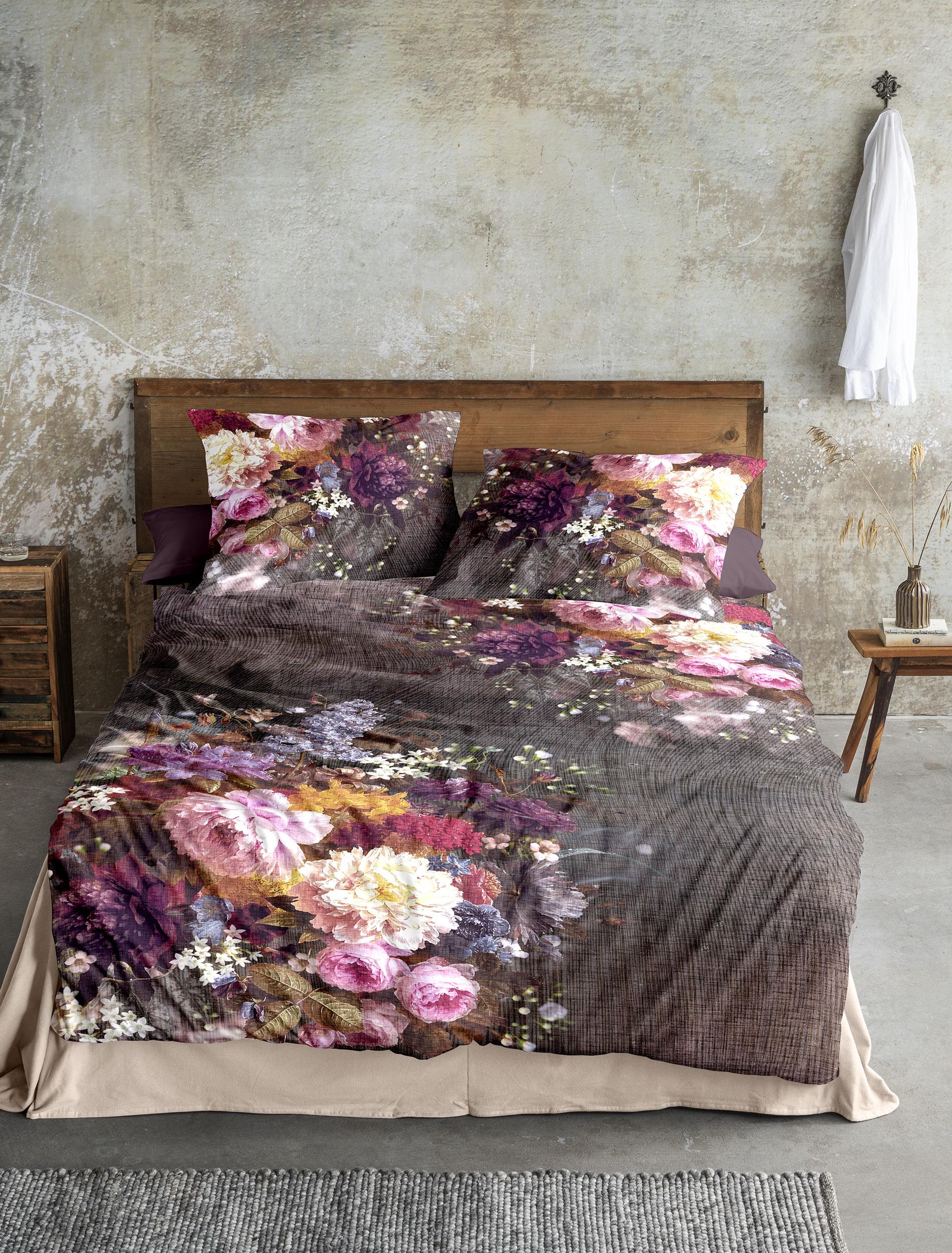 Irisette Flausch-Cotton Bettwäsche ZOBEL ca. 135x200cm in Farbe multi