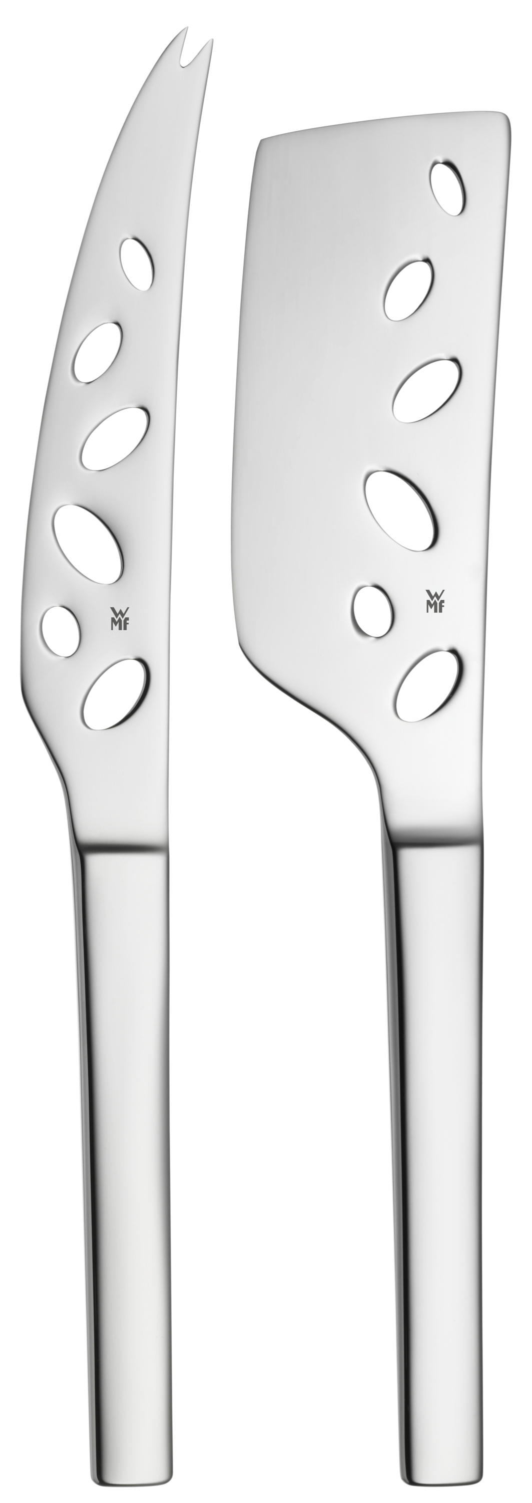 WMF Nuova Käsemesser-Set, 2-teilig in poliertem Edelstahl WMF Nuova Käsemesser-Set, 2-teilig in poliertem Edelstahl