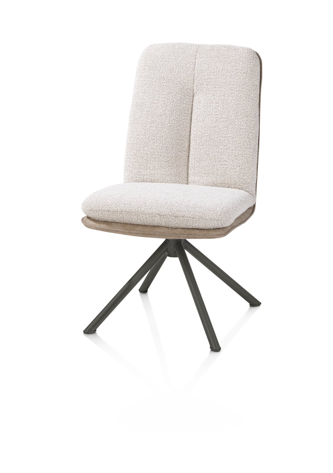 Henders & Hazel Stuhl THEROS ca. B68 H93 T70 cm in Stoff Oregon/Sevilla beige, Stuhl, Sessel, Beige Stoff, Polsterstuhl, Kufenstuhl