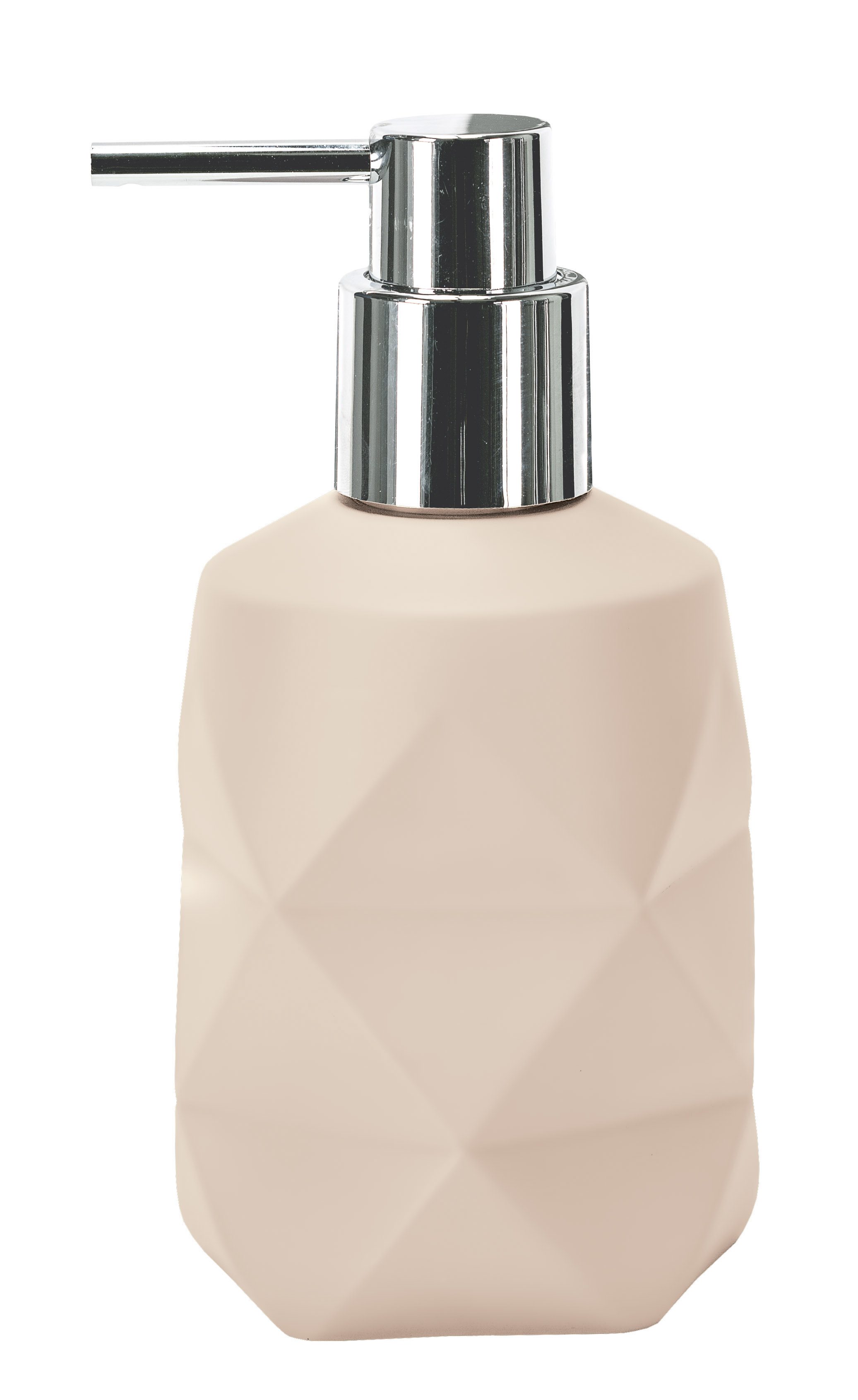 Kleine Wolke Seifenspender CRACKLE ca. 8x8cm in Farbe Sandbeige